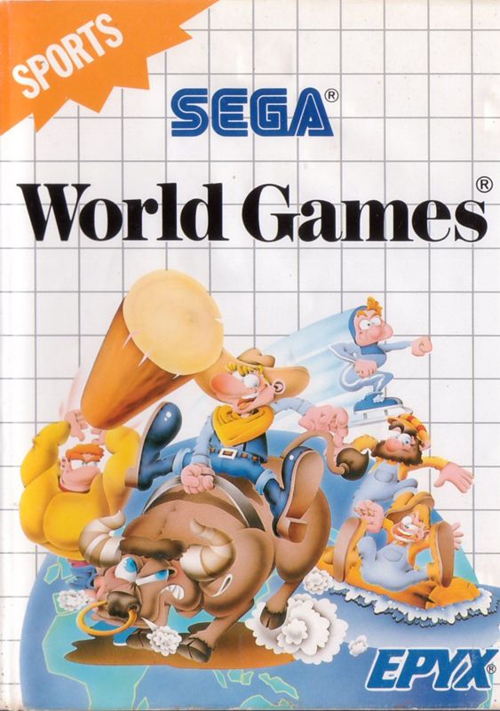 World Games box art for Sega Master System